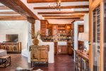 View of the kitchen as you walk into your casita